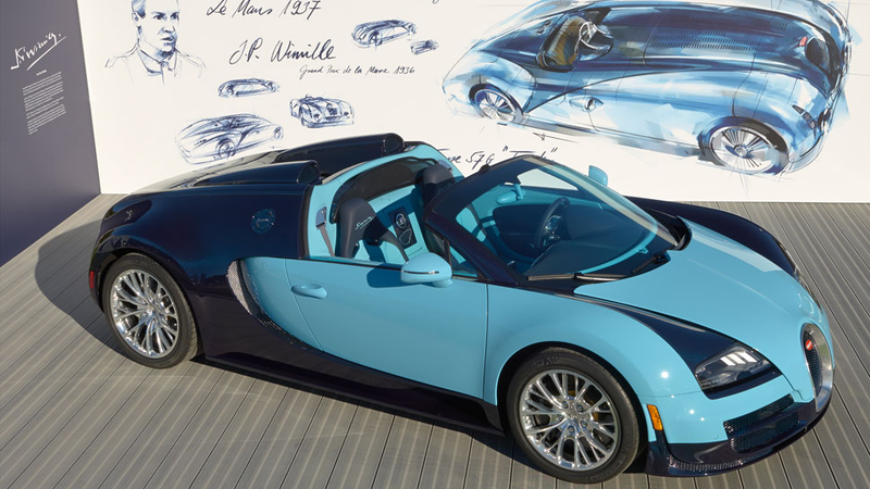 Illustration for article titled The Veyron 'Legend' is An Even More Exclusive Bugatti